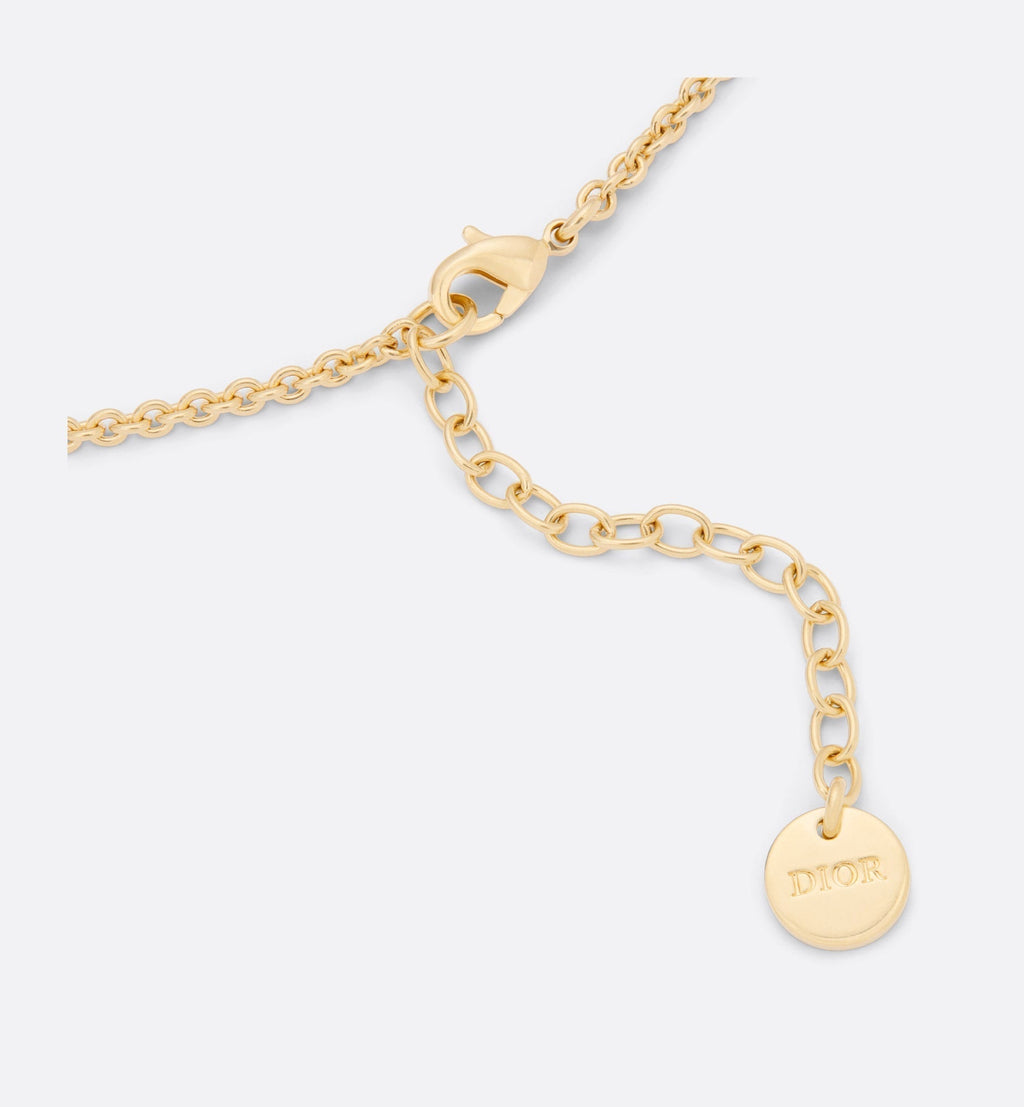 18K Petit Dior Diamonds Necklace