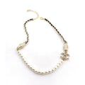 18K  Chanel Crystals Choker Necklace